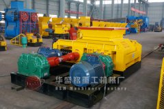 河南華盛銘小型號雙齒輥破碎機(jī)質(zhì)量怎么樣？賺錢不